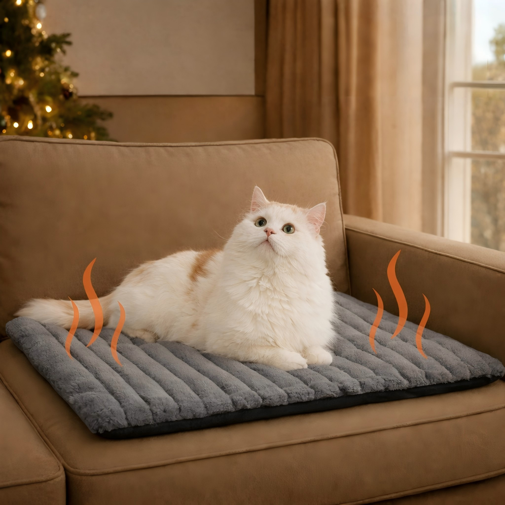 🌡️ Warmth Without the Worry | Self-Warming Pet Mat